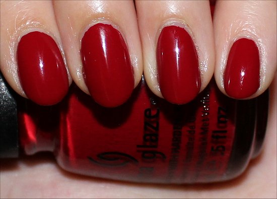 Adventure Red-y China Glaze On Safari Collection Swatches & Review