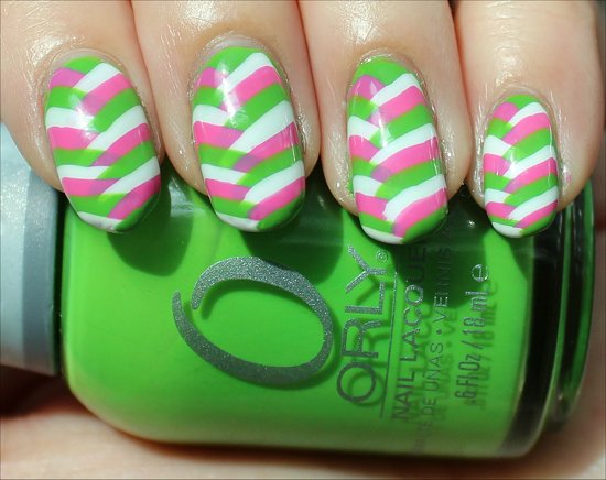 Braided Fishtail Nail Art Nails Swatches