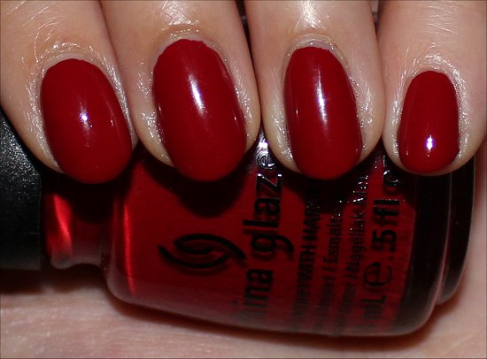 China Glaze Adventure Red-y Review & Swatches