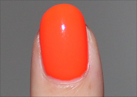 China Glaze Orange Knockout Review & Swatch