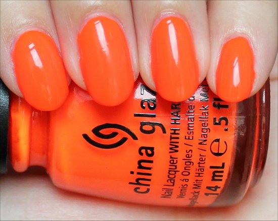 Orange Knockout China Glaze Review & Swatches