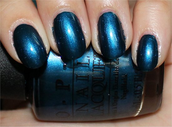 Unfor-Greta-bly Blue by OPI Germany Collection 2012 Swatches & Review