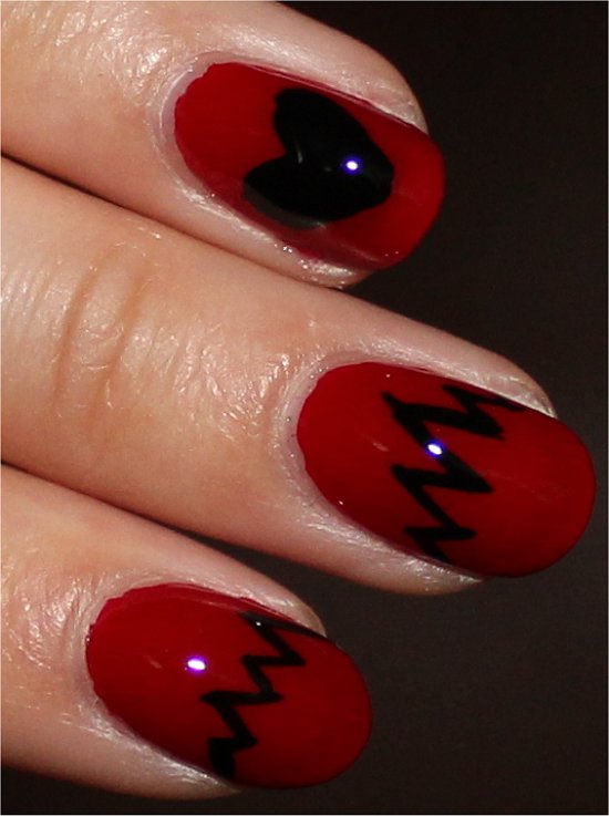 Heart Nails Nail Art