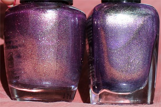 OPI It's My Year vs Zoya Daul Comparison Photos