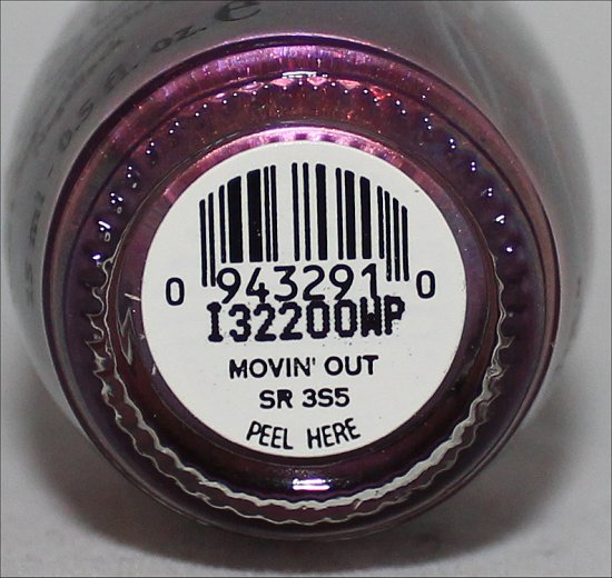 Movin' Out by OPI Suzi Weiss-Fischmann