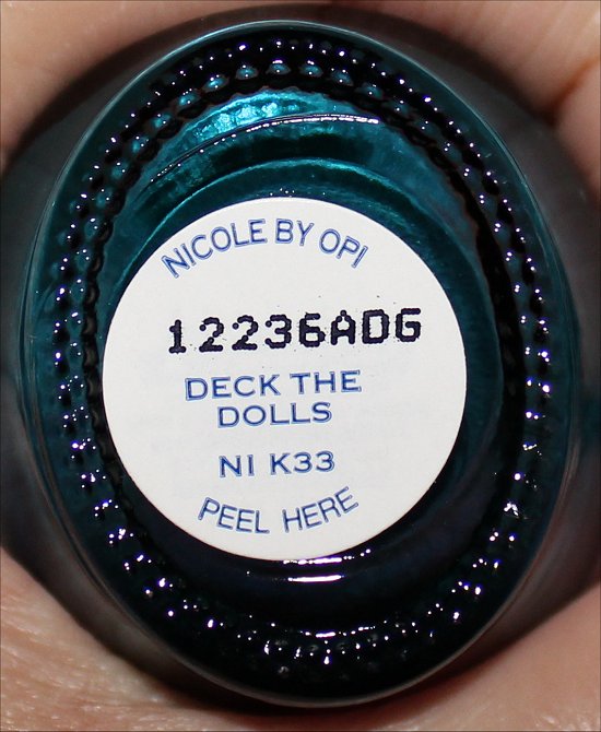 Nicole by OPI Deck the Dolls Nail Polish