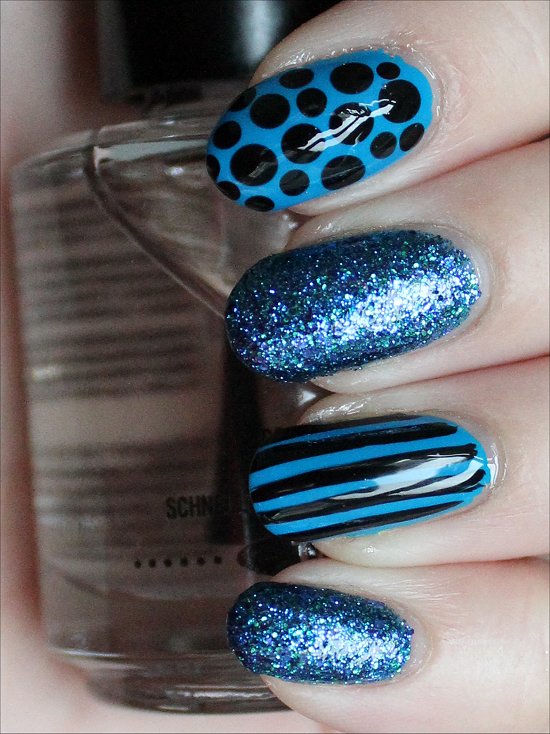 Blue Fiend Nails Nail Art