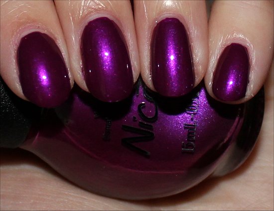 Nicole by OPI Pretty in Plum Swatch & Review