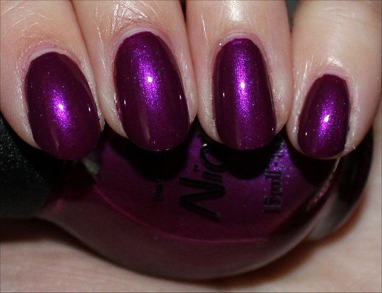 Nicole by OPI Pretty in Plum Swatch