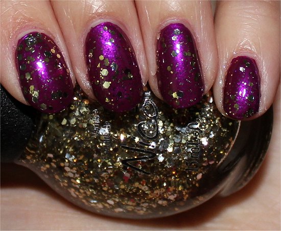 Nicole by OPI Selena Gomez Collection Kissed At Midnight Swatch