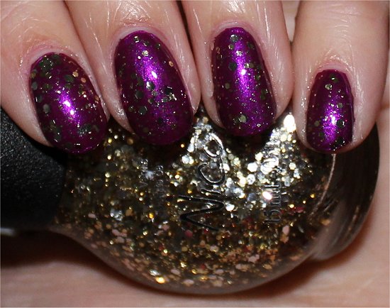 Nicole by OPI Selena Gomez Collection Swatches Kissed At Midnight