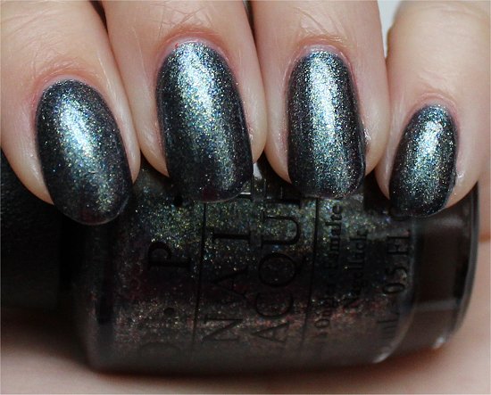 OPI Skyfall Collection Swatches On Her Majesty's Secret Service Swatch