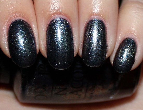 On Her Majestys Secret Service by OPI Skyfall Swatches