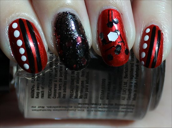 Red Fiend Nail Art