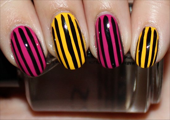 Vertical Stripe Manicure