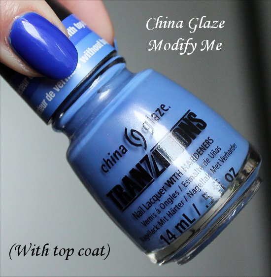 China Glaze Modify Me Photos Tranzitions Collection