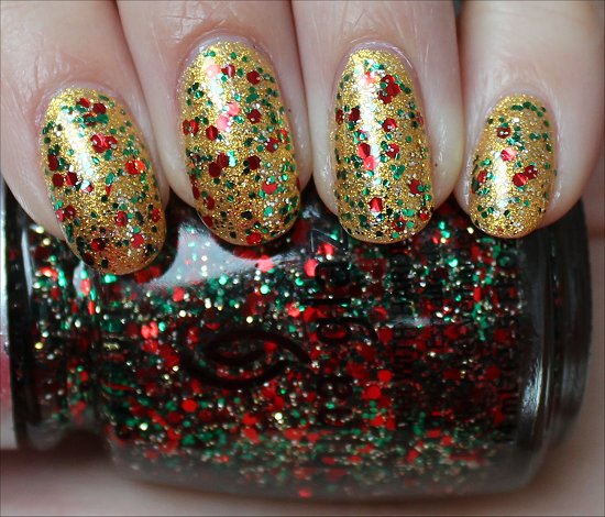 China Glaze Party Hearty Swatch & Review OPI Oy-Another Polish Joke