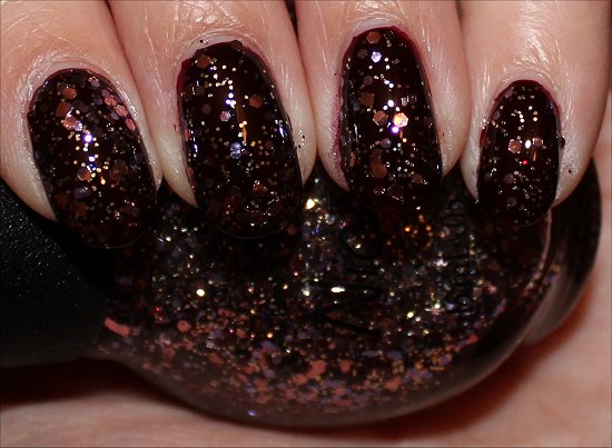 Inner Sparkle Nicole by OPI Swatch Selena Gomez Collection