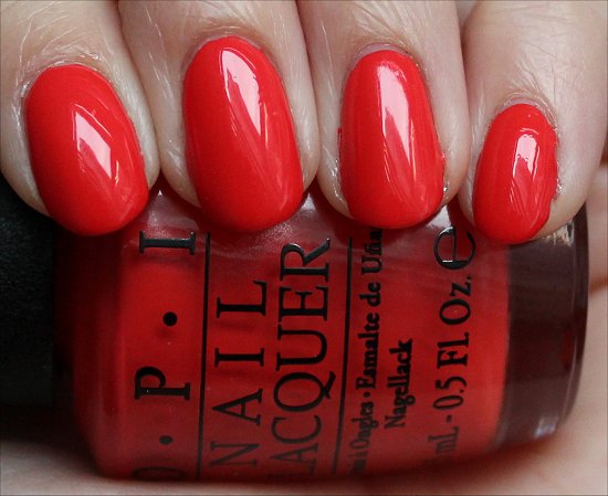 OPI My Paprika Is Hotter Than Yours Swatches, Review & Pics