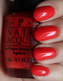 OPI My Paprika Is Hotter Than Yours Swatches & Review