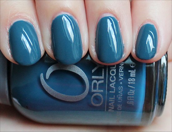 Orly Sapphire Silk Swatch & Review