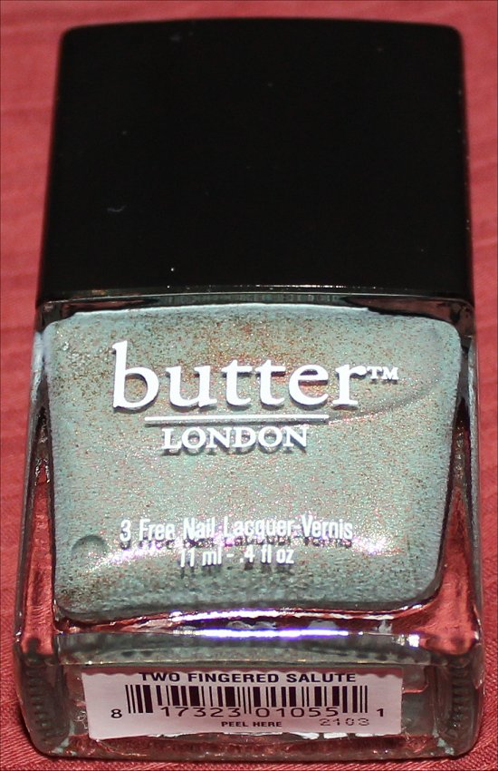 Butter London Two Fingered Salute Photos