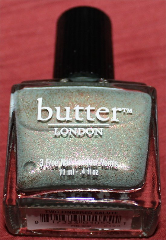 Butter London Two Fingered Salute Pics