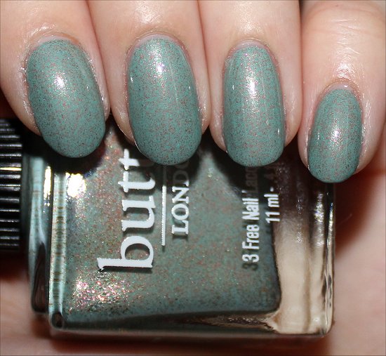 Butter London Two Fingered Salute Swatch & Review