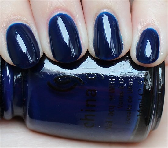 China Glaze Calypso Blue Swatches