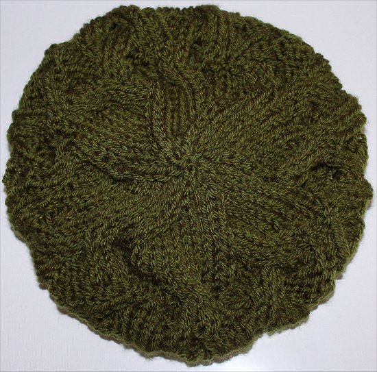 Finished Green Beanie