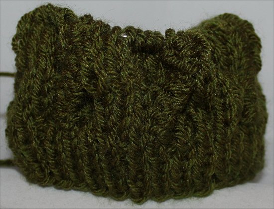 Green Hat Knitting