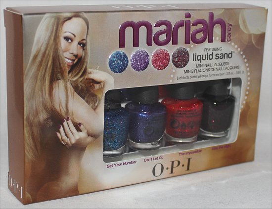 OPI Mariah Carey Liquid Sand Nail Polish Giveaway