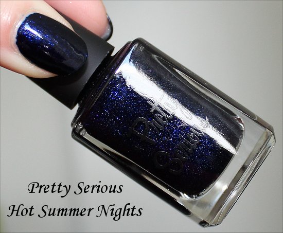 Pretty Serious Hot Summer Nights Christmas Without Snow Collection Swatch