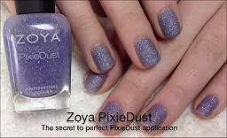 Zoya PixieDust Press Release & Video Clip smaller