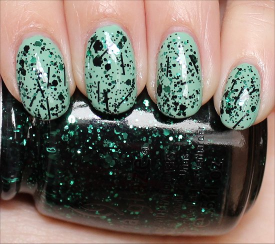 China Glaze Graffiti Glitter Swatches, Review & Photos