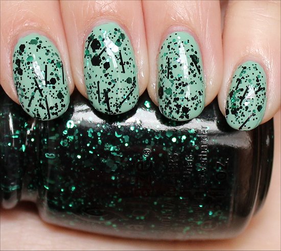 China Glaze Graffiti Glitter Swatches & Review