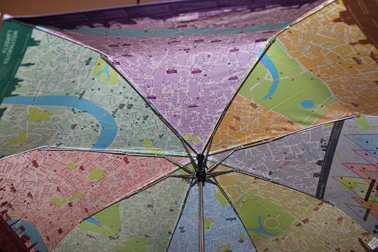 Fulton Map of London Umbrella