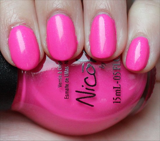 Nicole by OPI Still Into Pink Swatch & Review