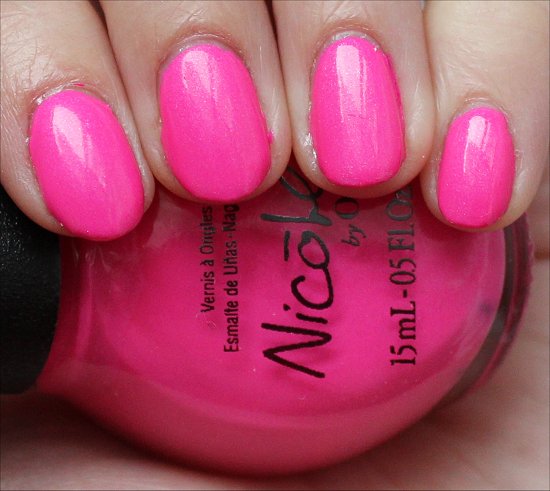 Still Into Pink Nicole by OPI Swatch