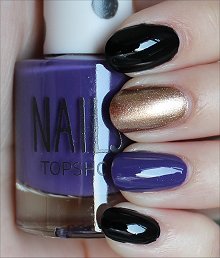 Super Bowl Nails Nail Art Baltimore Ravens 