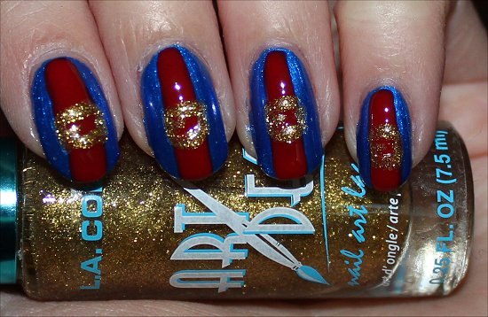 Violet Beauregarde Nails Nail Art Tutorial Step 4