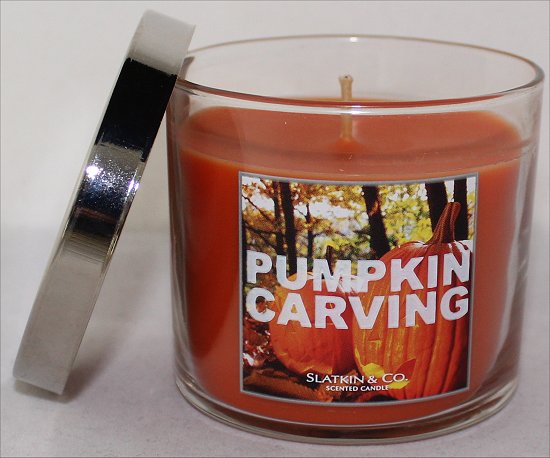 Bath & Body Works Slatkin & Co. Pumpkin Carving Review & Pictures