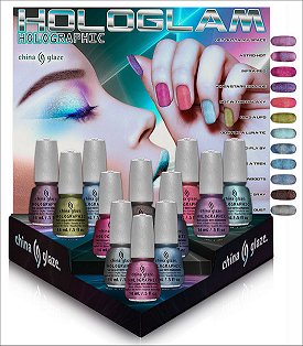 China Glaze Hologlam Collection Press Release & Promo Pictures