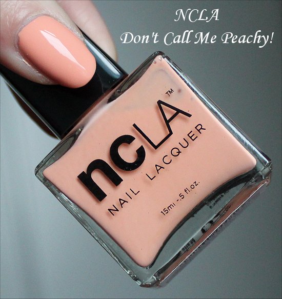 NCLA Don't Call Me Peachy