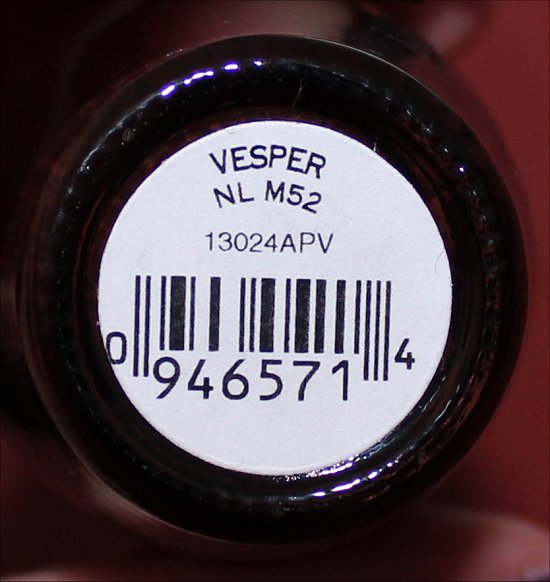 OPI Vesper OPI Bond Girls Collection Swatches