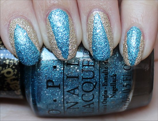 OPI Bond Girls Nail Art Tiffany Case Honey Ryder