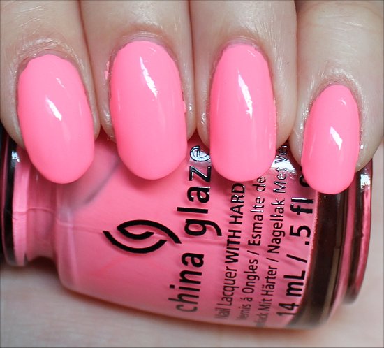 China Glaze Neon & On & On Swatch, Review & Pictures