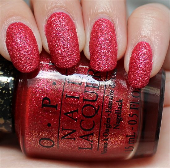 OPI Magazine Cover Mouse Liquid Sand Swatches & Review