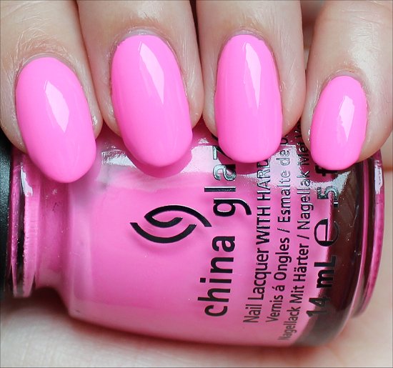 China Glaze Bottoms Up Review & Swatches