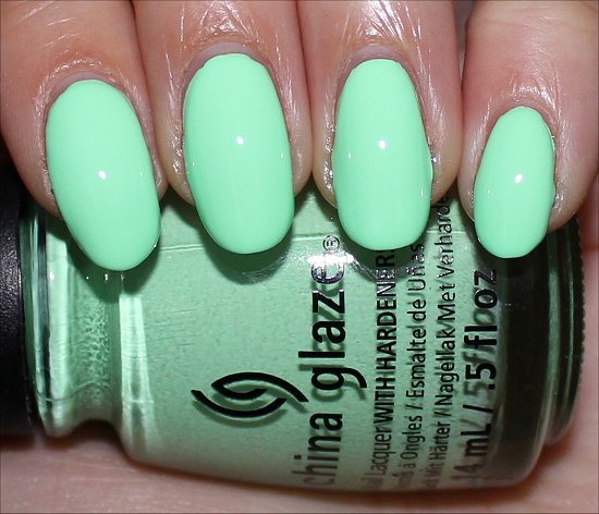 China Glaze Highlight of My Summer Swatch, Review & Pictures